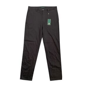 Extracurricular Pants Mens 34 Charcoal Straight Cotton Lyocell Stretch Techsoft‎
